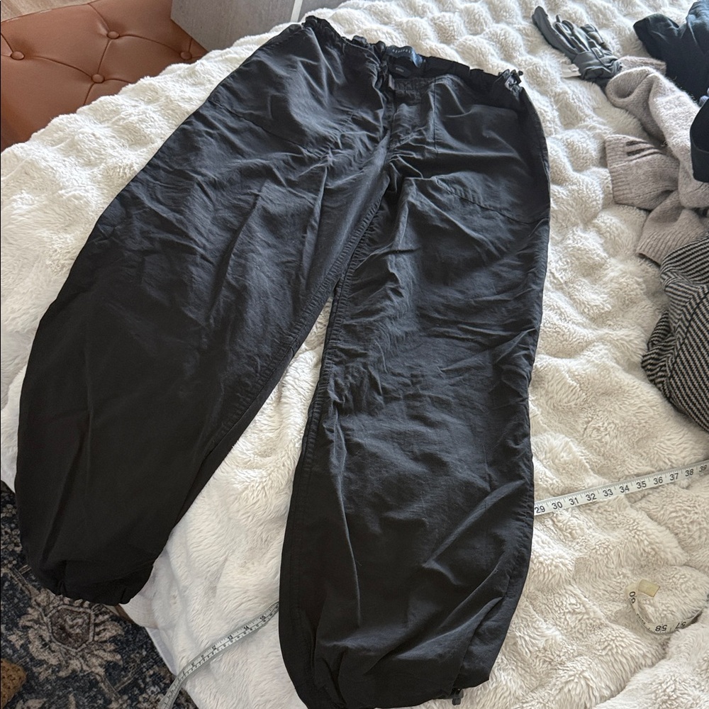 Aeropostale Black Athletic Pants